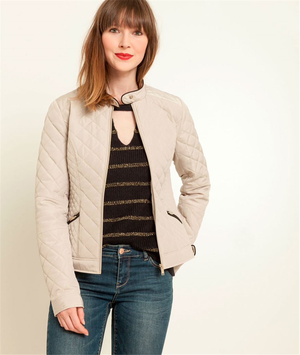 Doudoune femme légère BEIGE