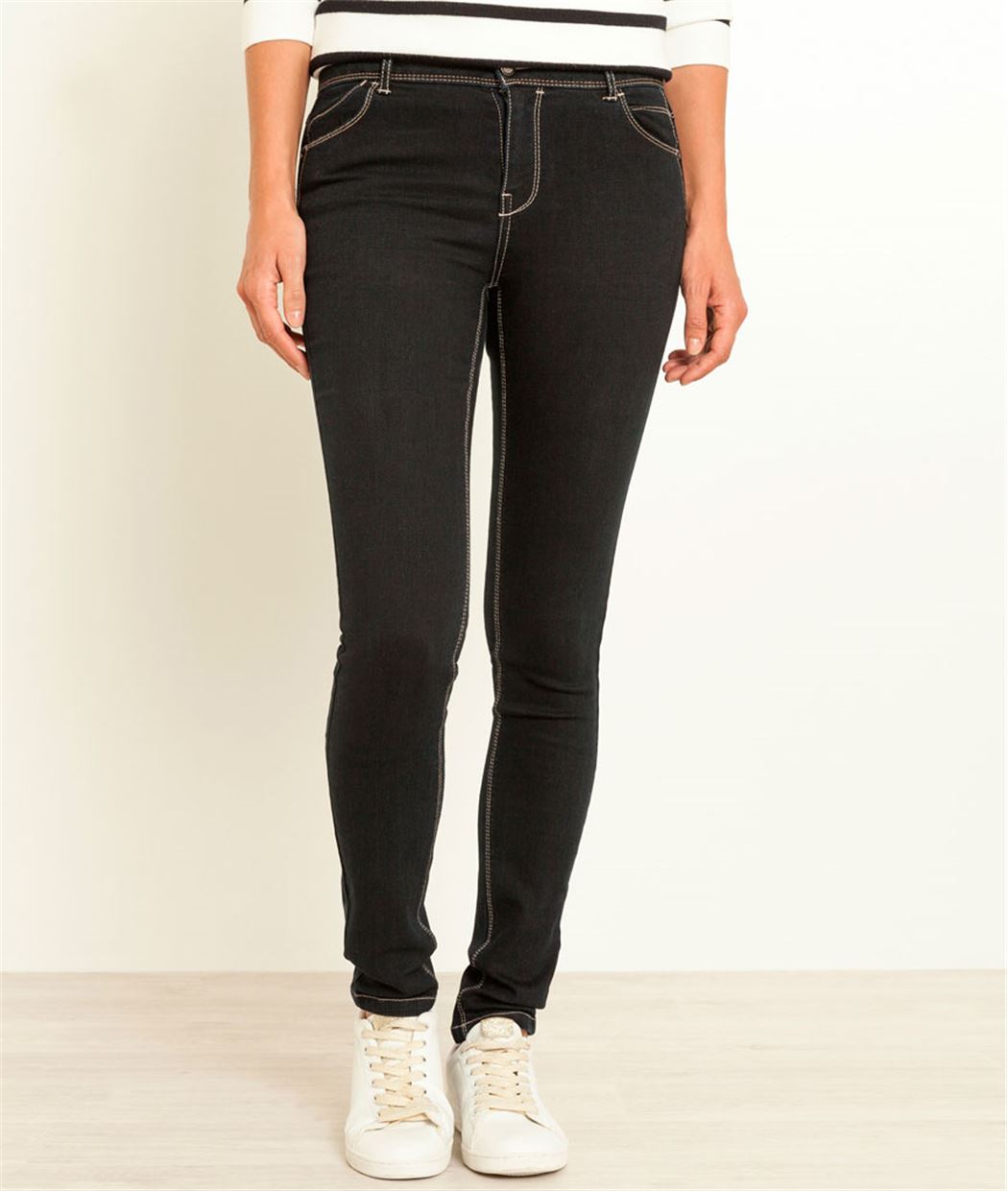 Jean femme slim BLUE BLACK