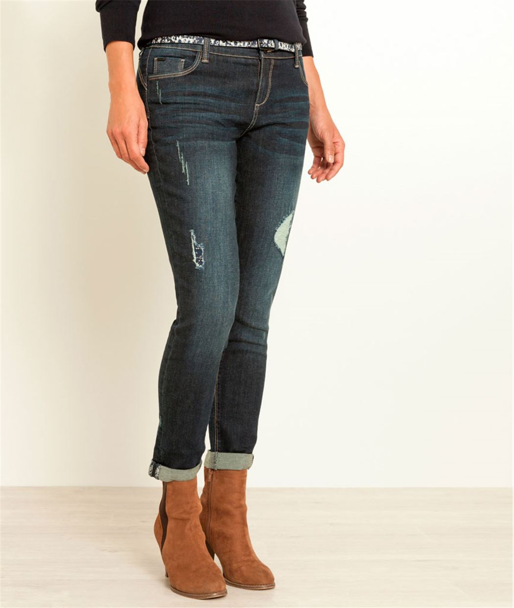 jean boyfriend large femme