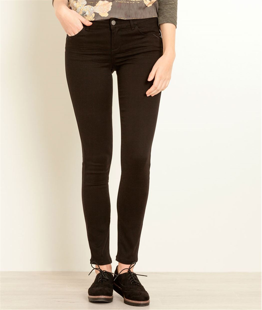 Jean femme slim push up BLACK