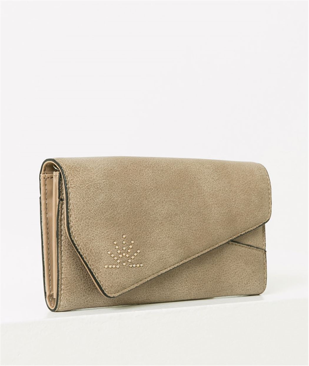 Portefeuille coloré femme BEIGE