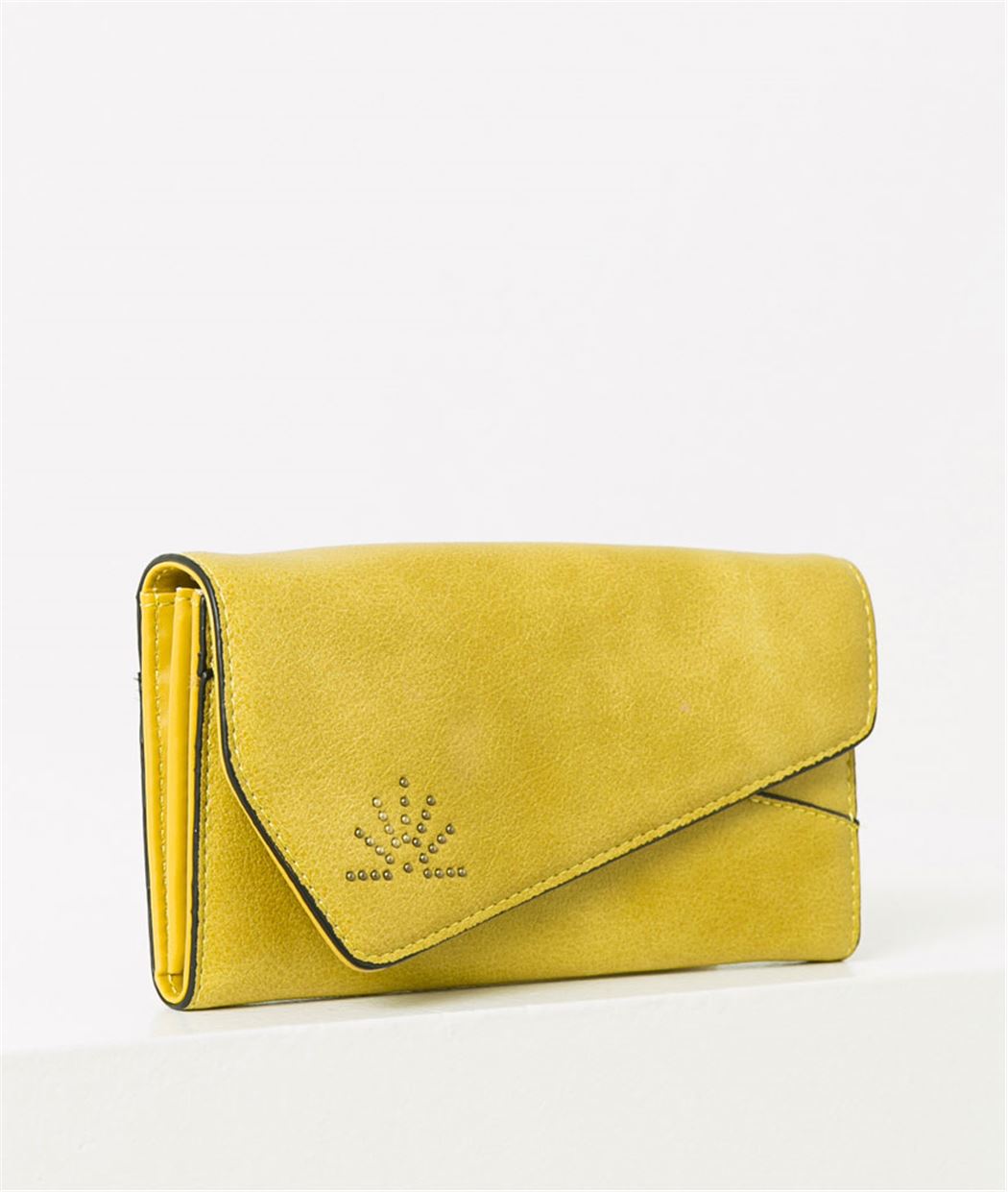 Portefeuille coloré femme JAUNE