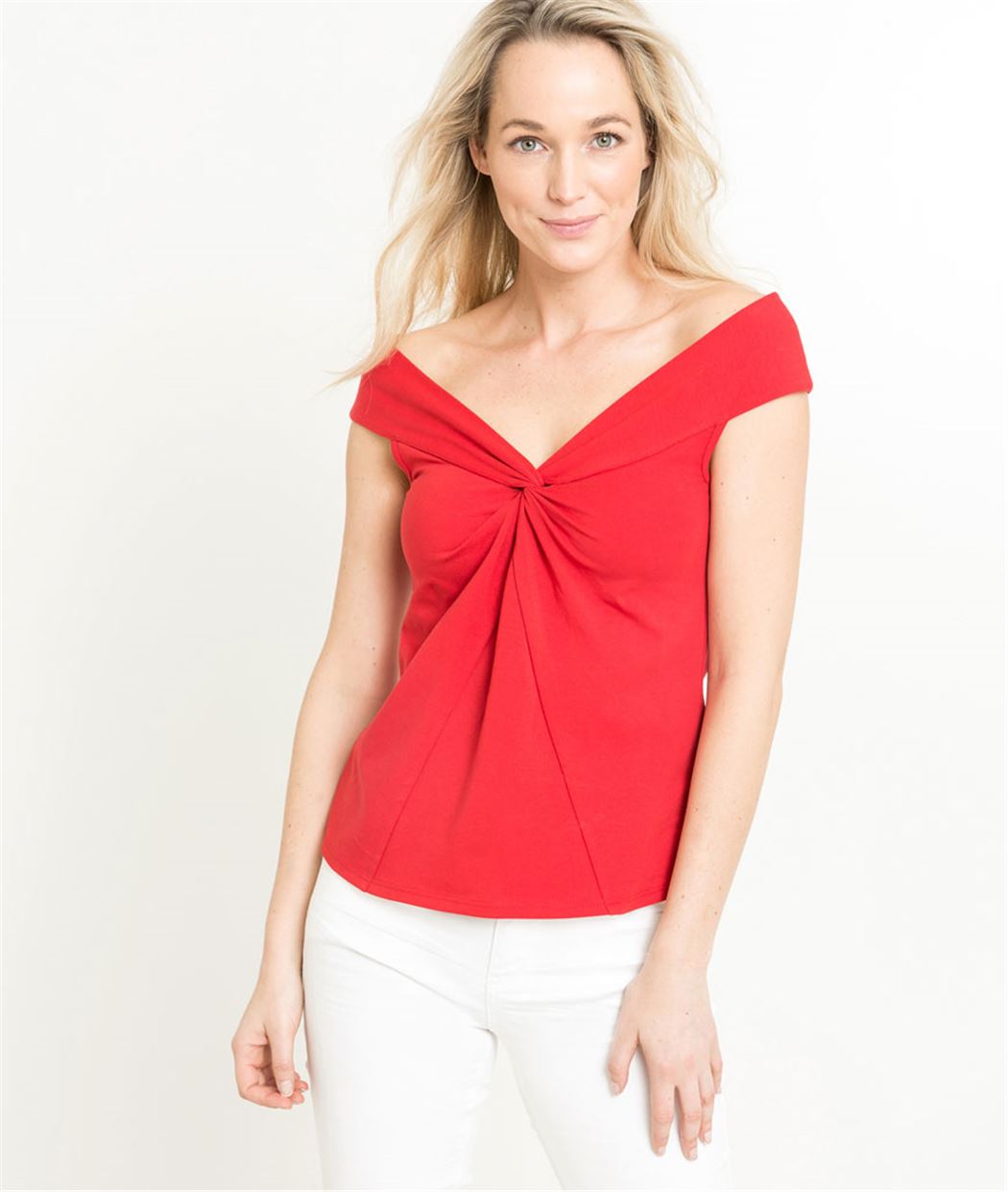 Débardeur femme push up ROUGE