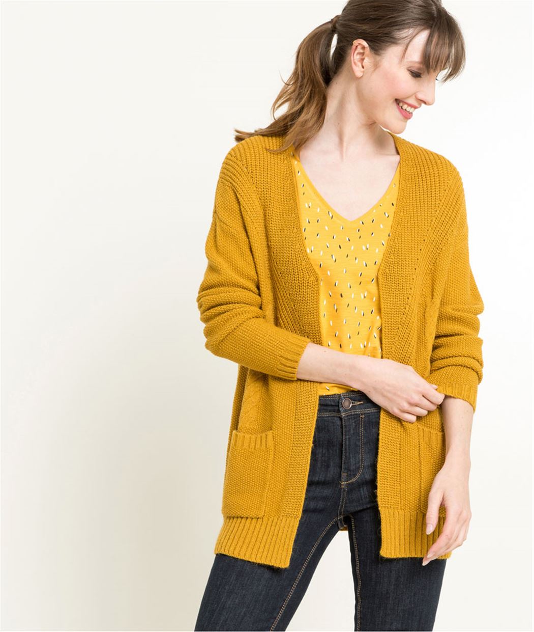 Gilet femme couleurs CURRY
