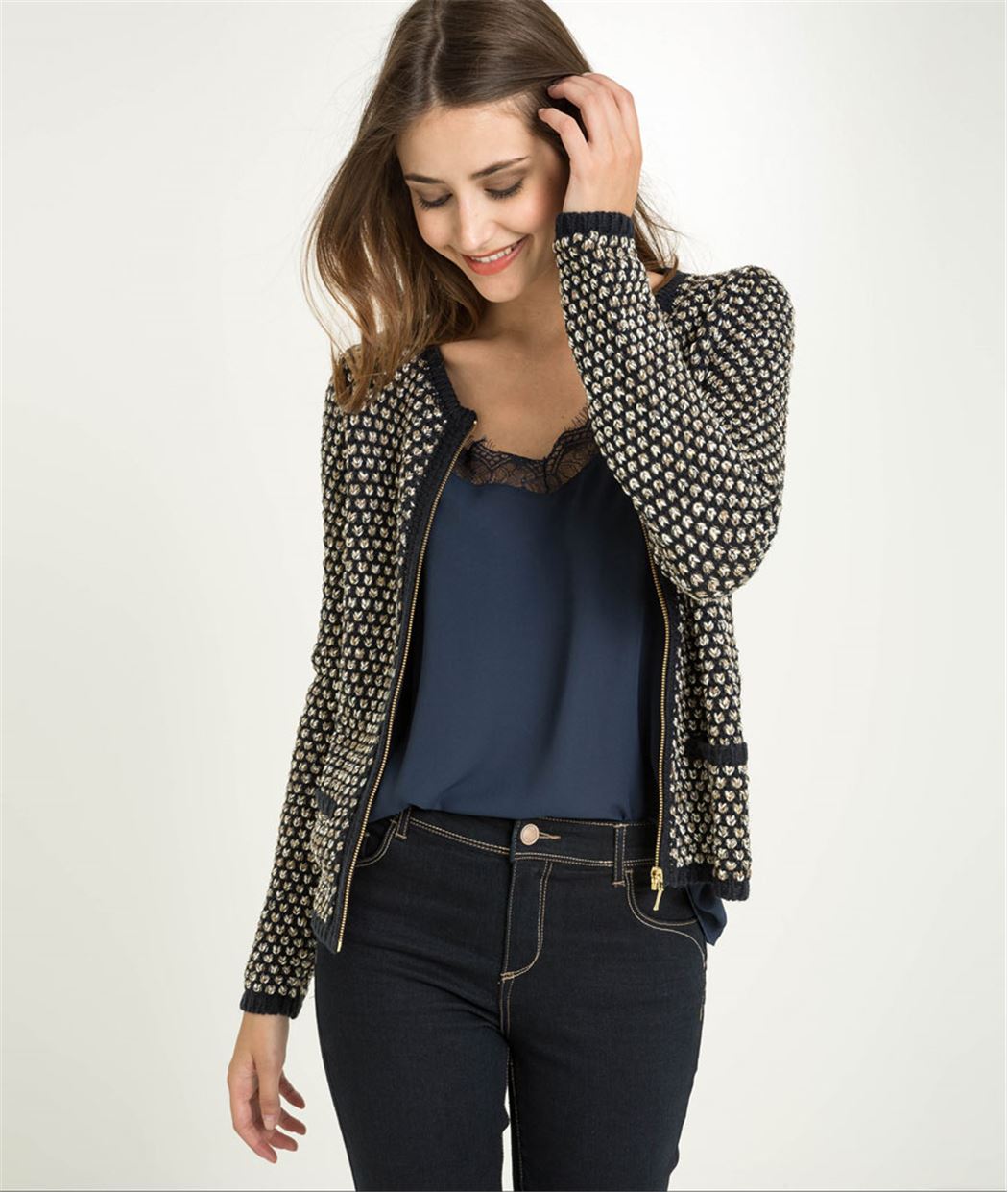 Gilet femme esprit bombers BLEU