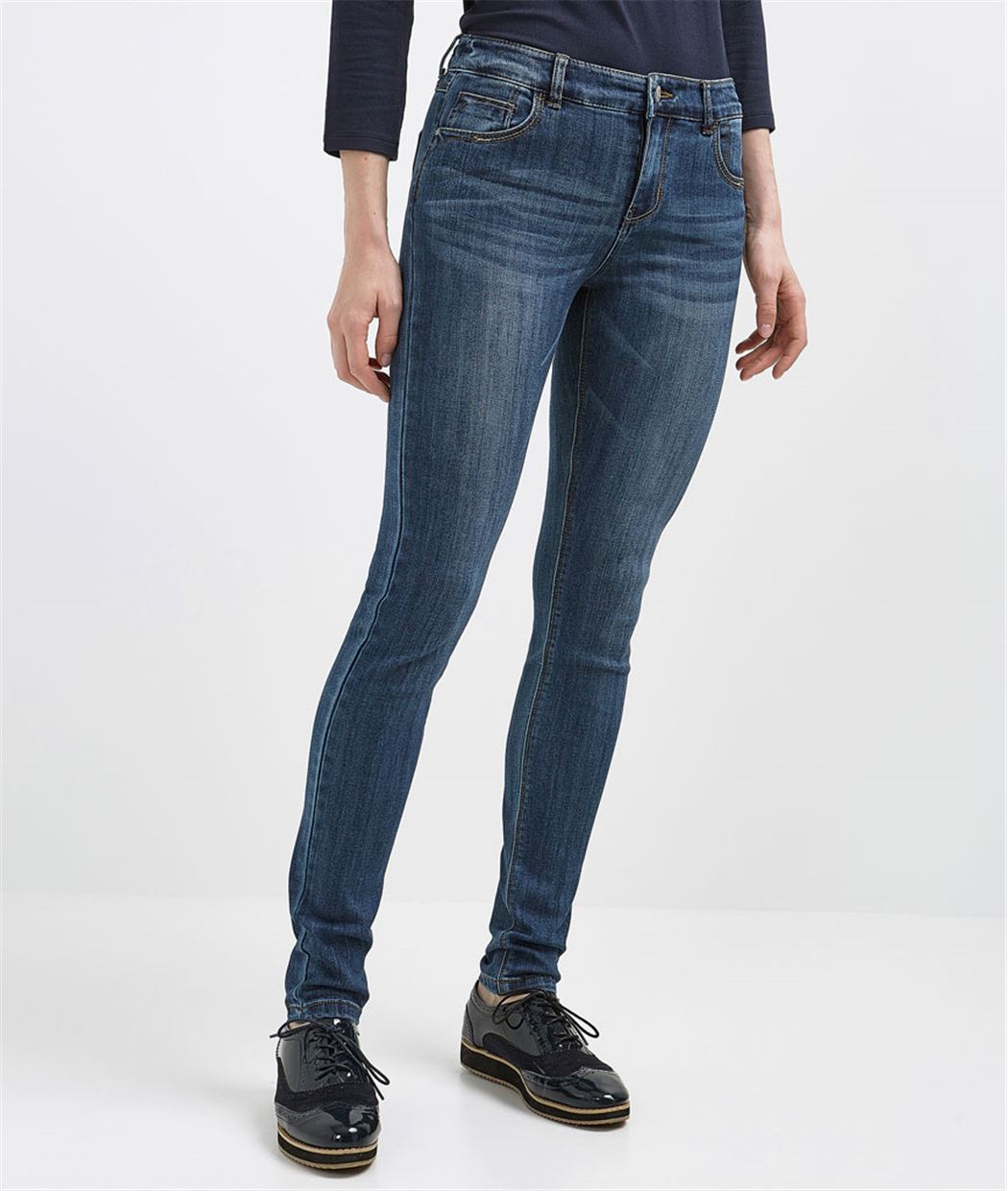 Jean slim femme DARK STONE