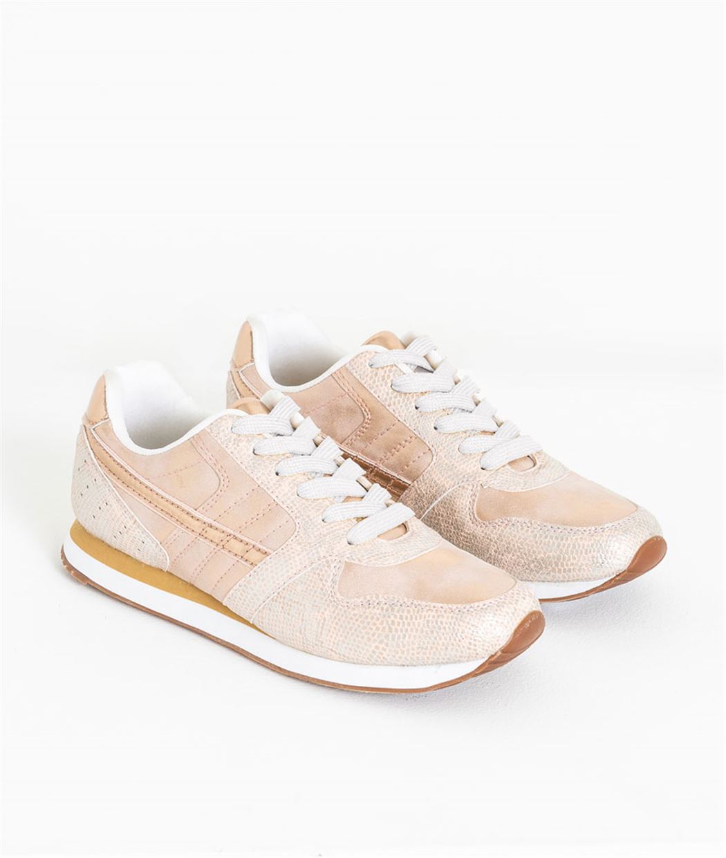 Baskets femme running roses ROSE