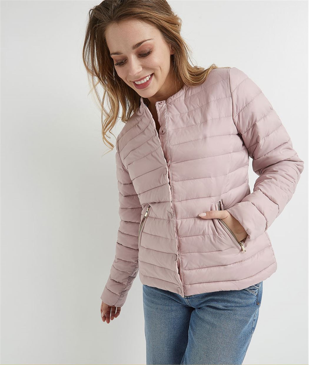 Doudoune femme légère unie LILAS