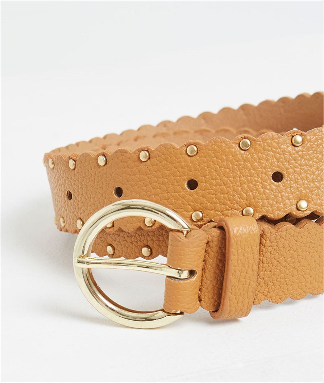 Ceinture femme de couleur avec clous CURRY