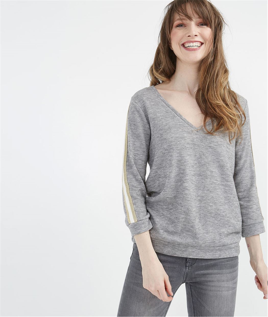 Pull athlesure gris GRIS