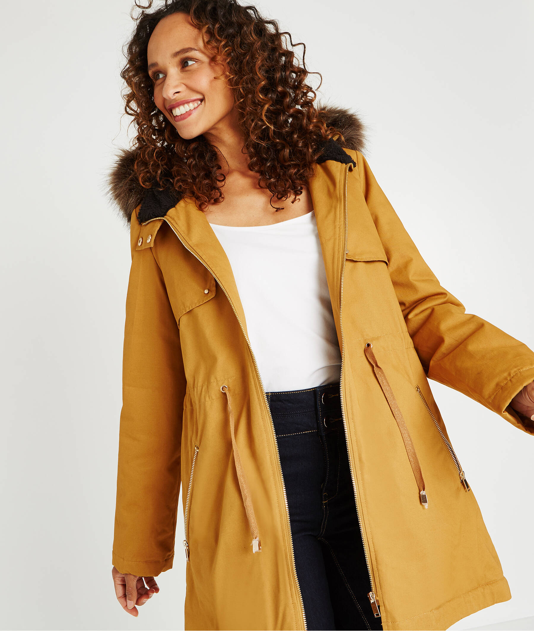 Parka d'hiver avec capuche AMBRE