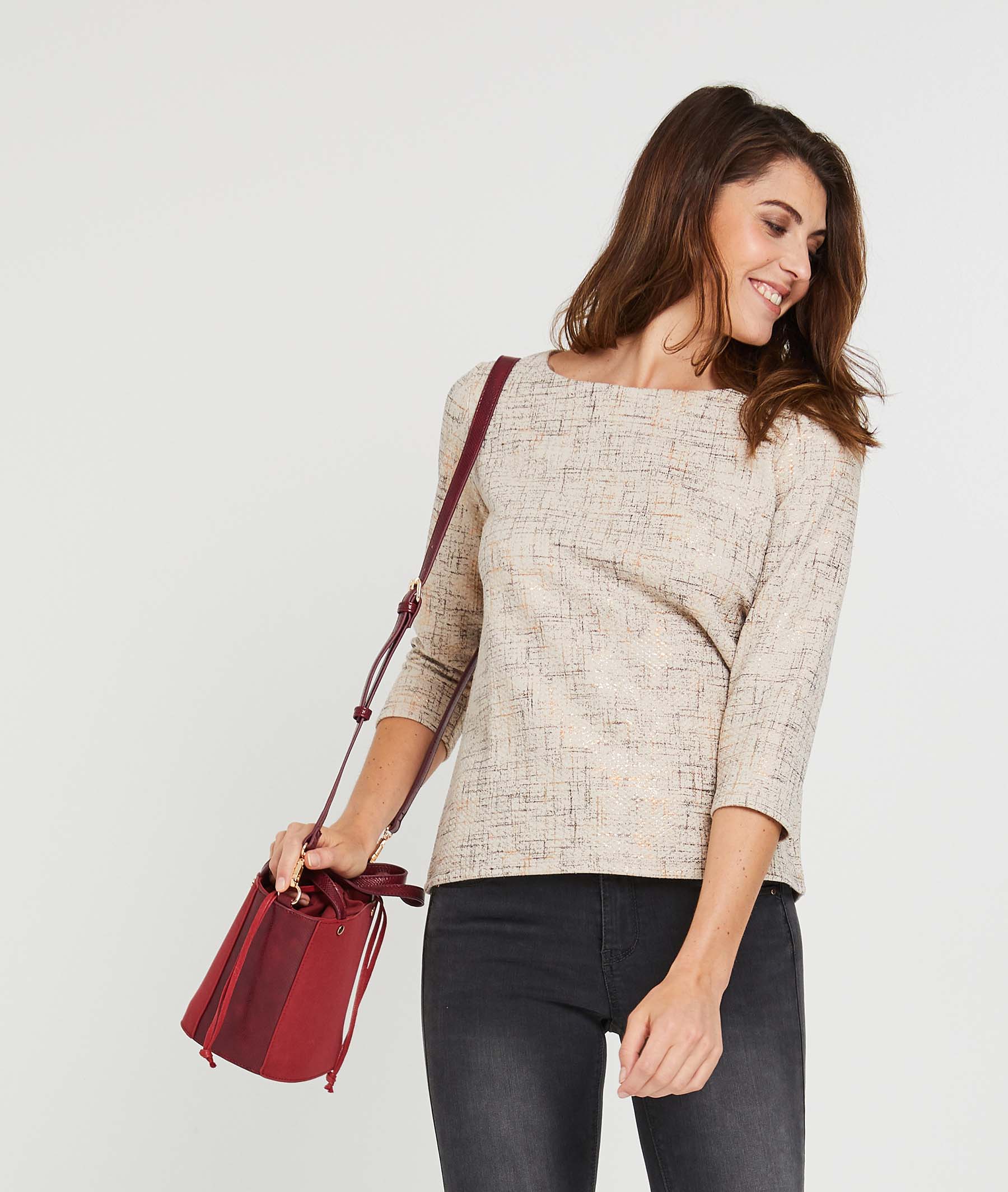 Sac seau bimatières BORDEAUX