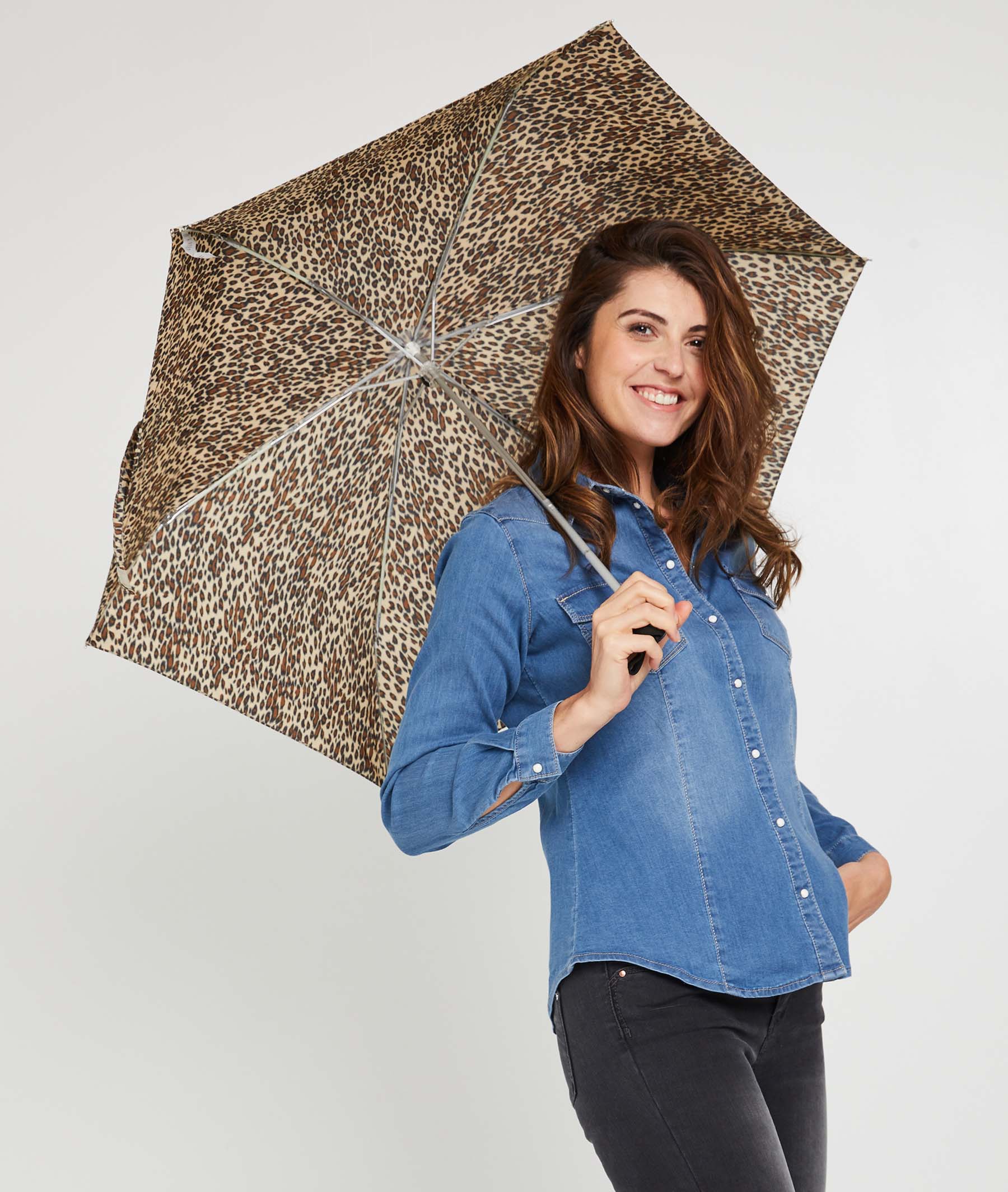 Parapluie imprimé léopard LEOPARD