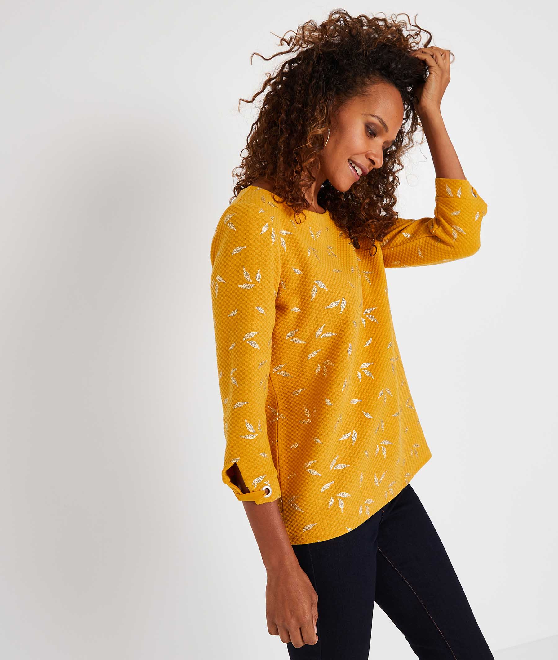 Sweat à motif SAFRAN