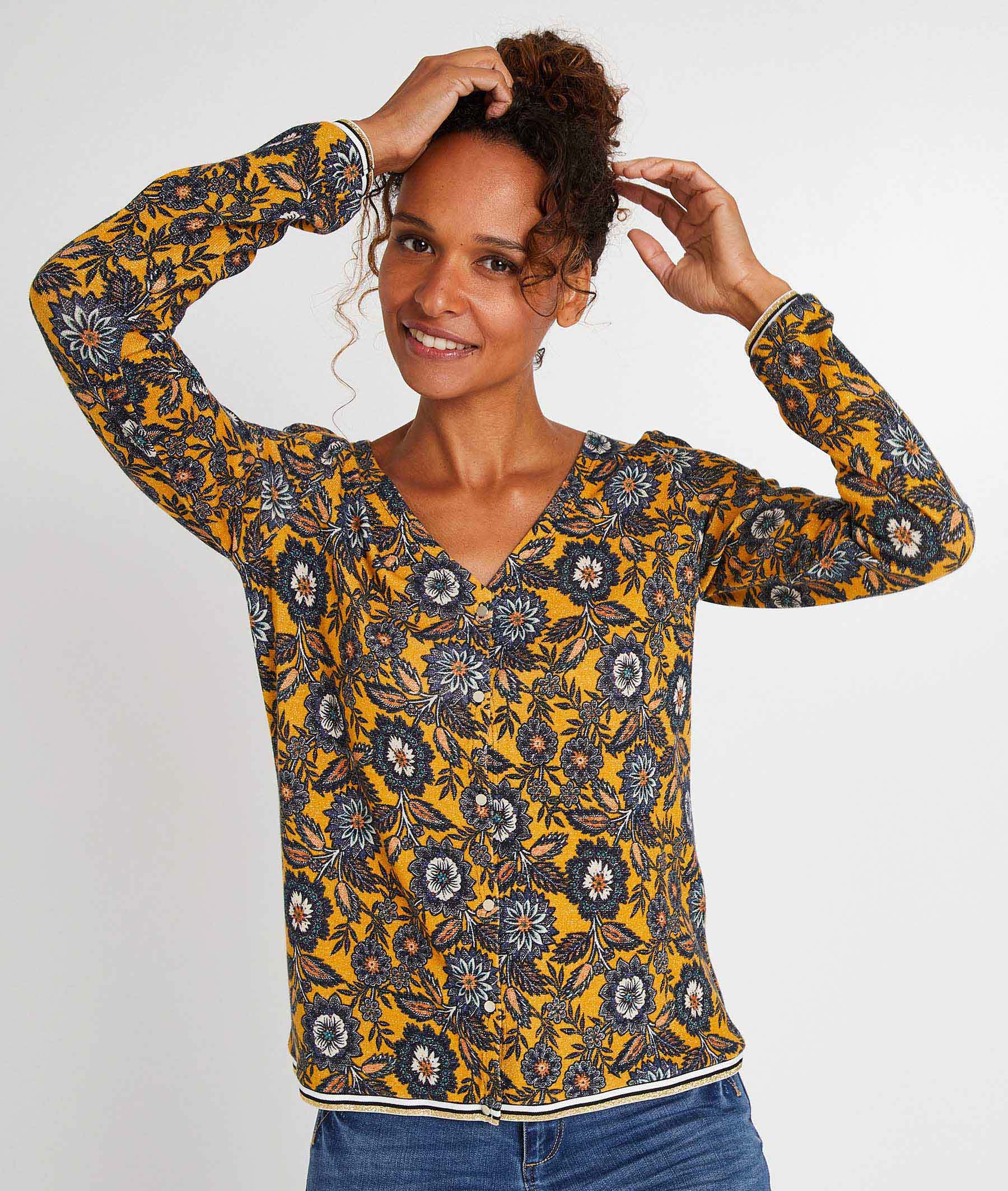 Pull réversible imprimé SAFRAN