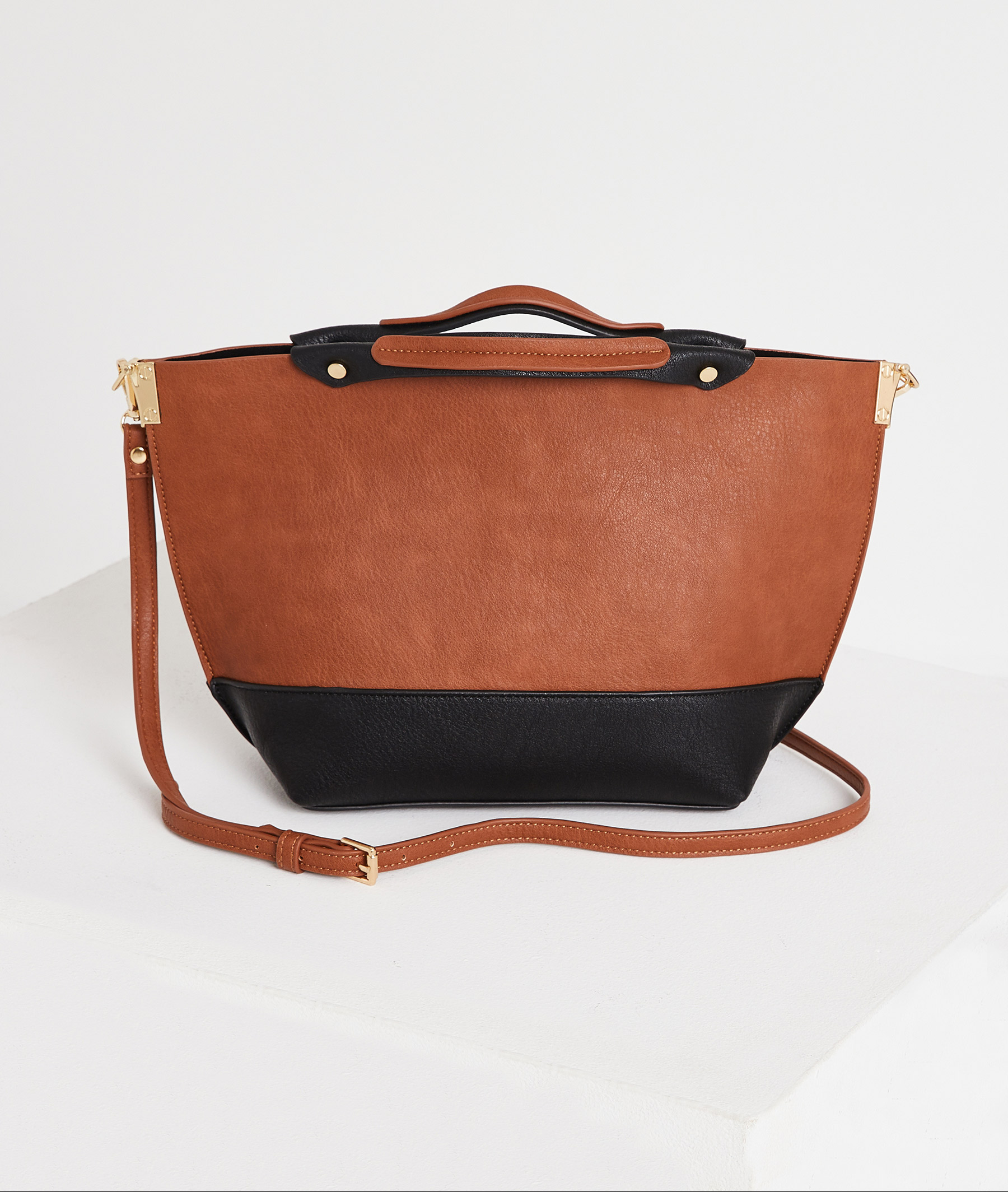 Sac bicolore femme CAMEL