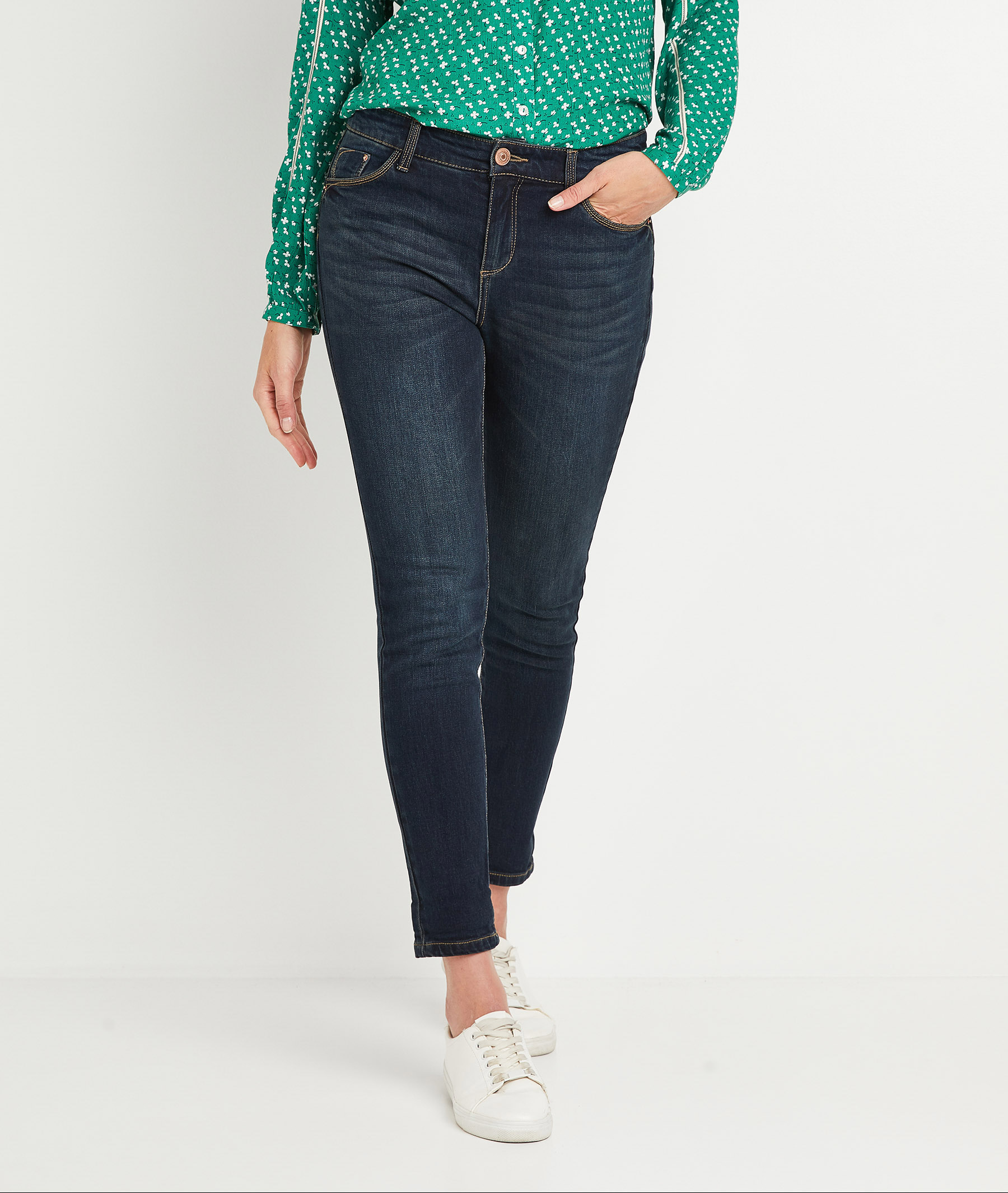 Jean boyfriend femme RINSE