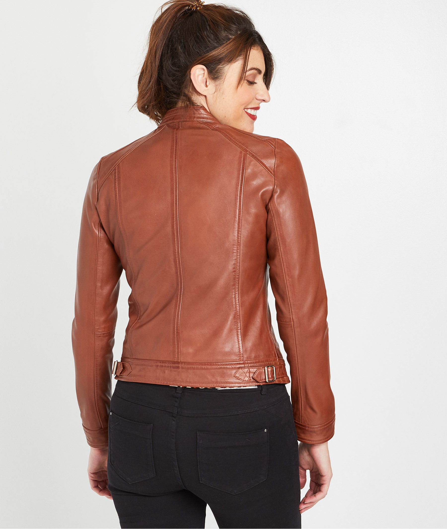 Ouf! 40+ Faits sur Blouson Cuir Marron Femme! We did not find results