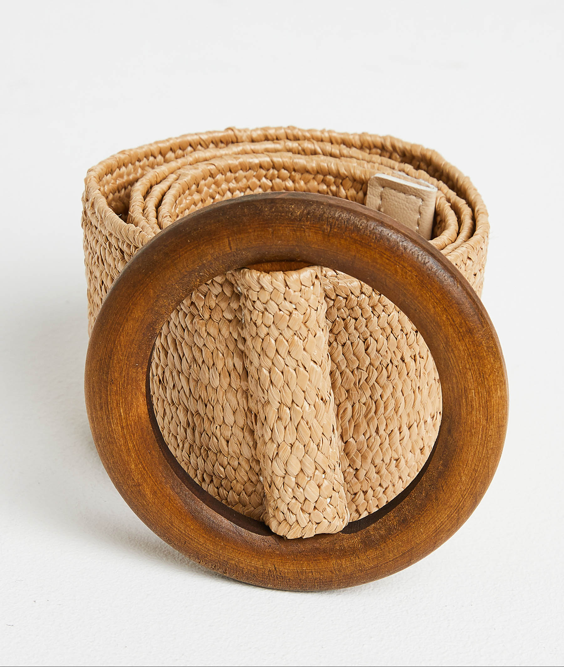 Ceinture à boucle femme NATUREL