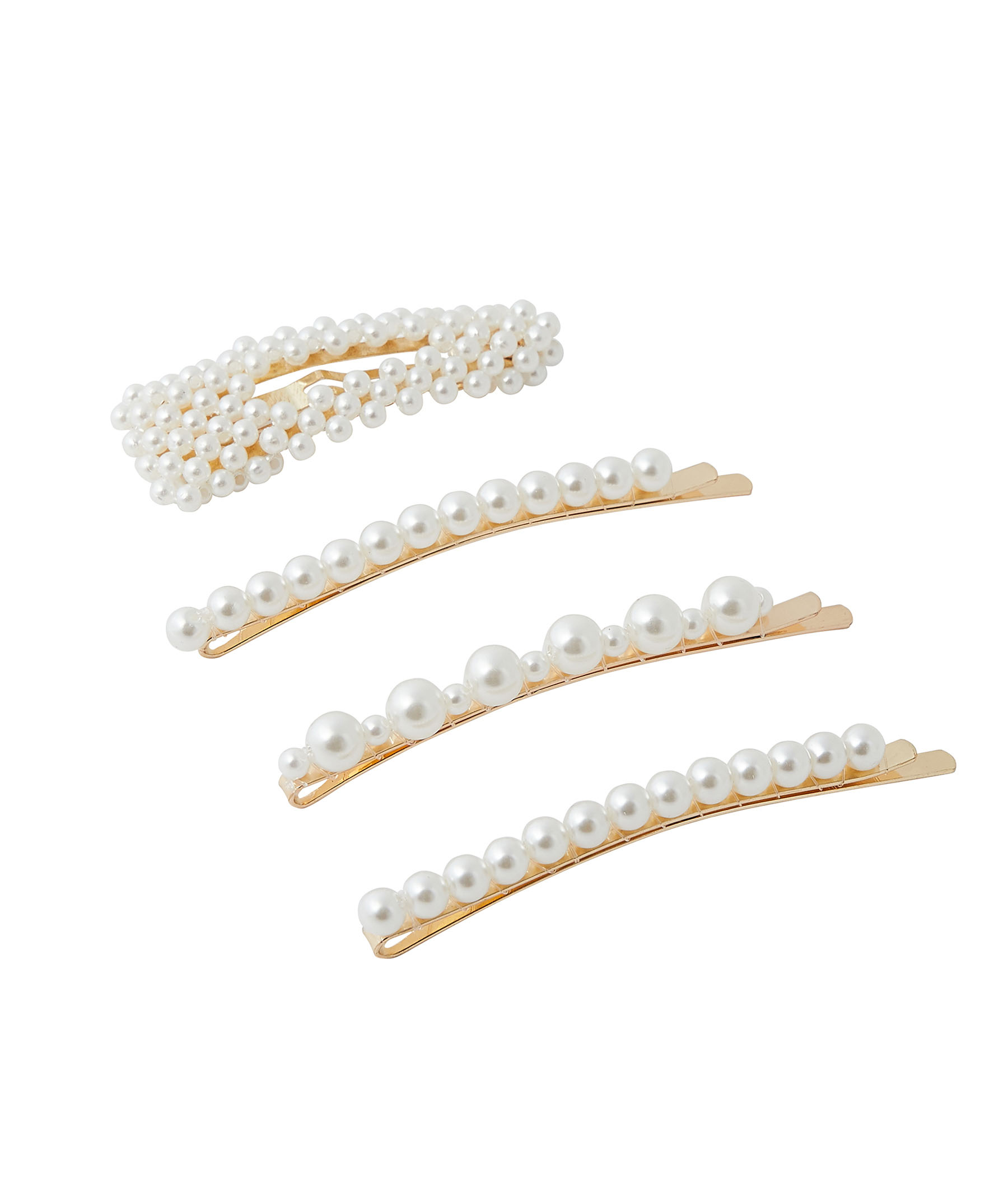 Set de barettes en perles femme PERLE