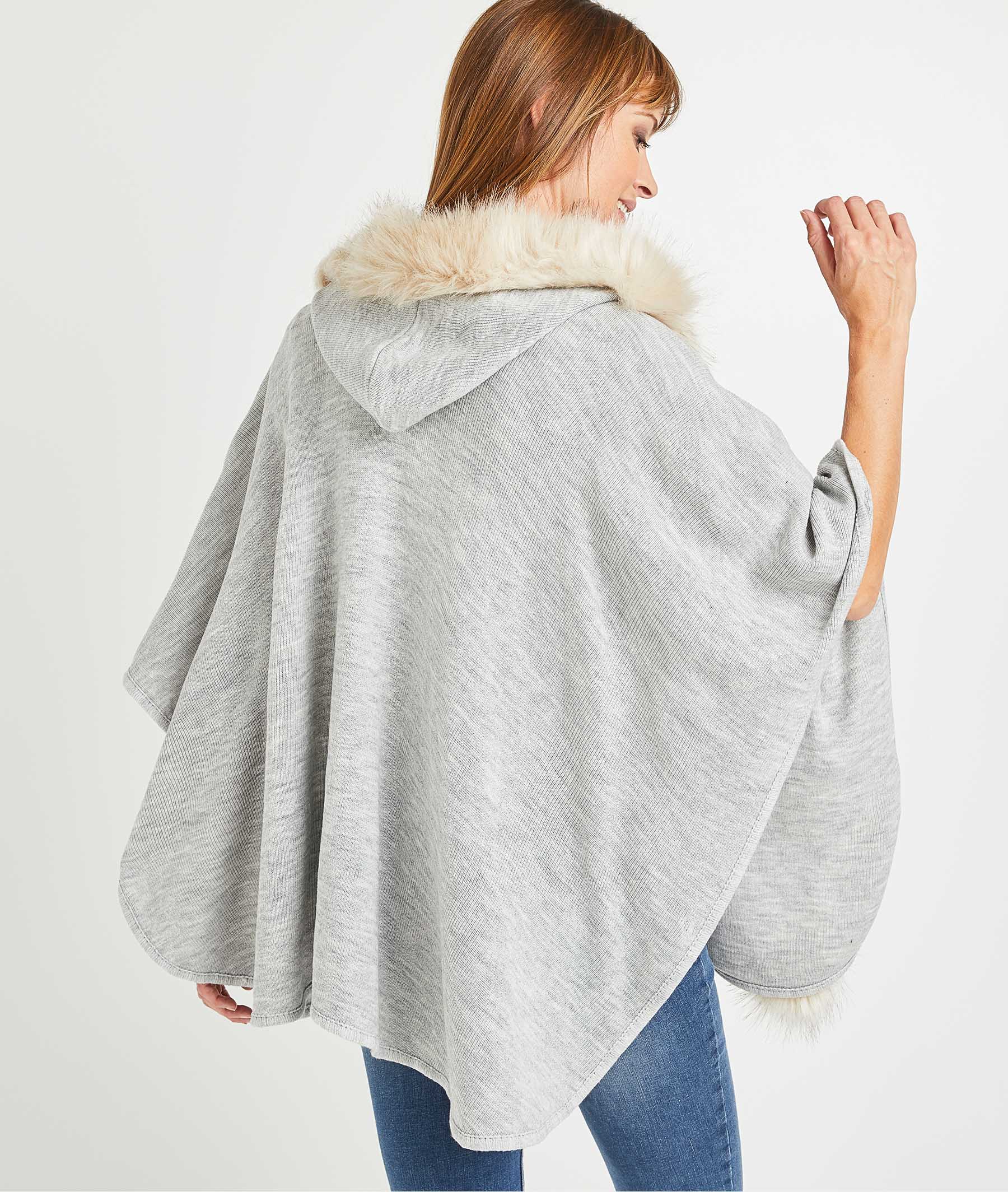 polaire avec capuche femme