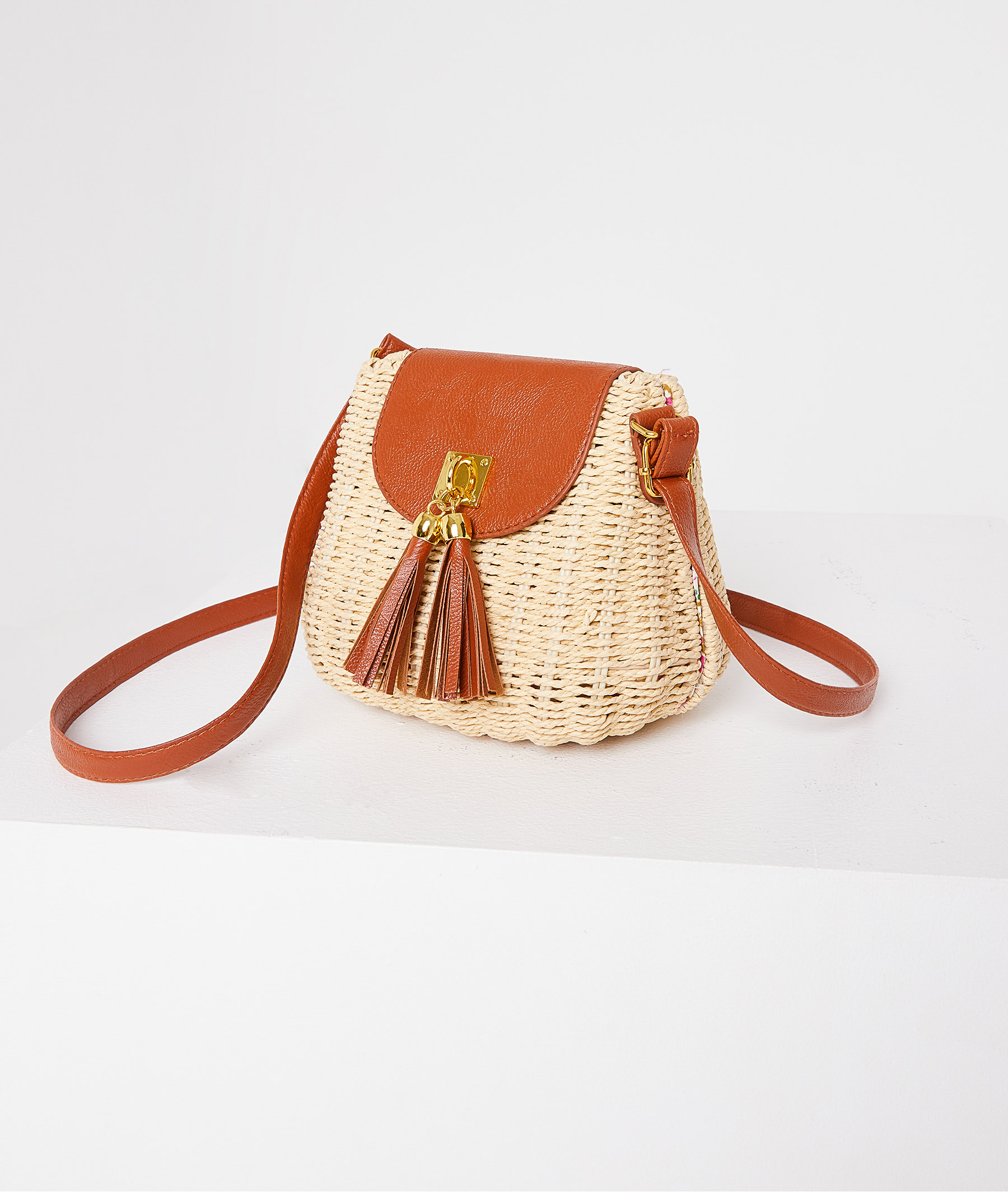 Petit panier tressé femme NATUREL