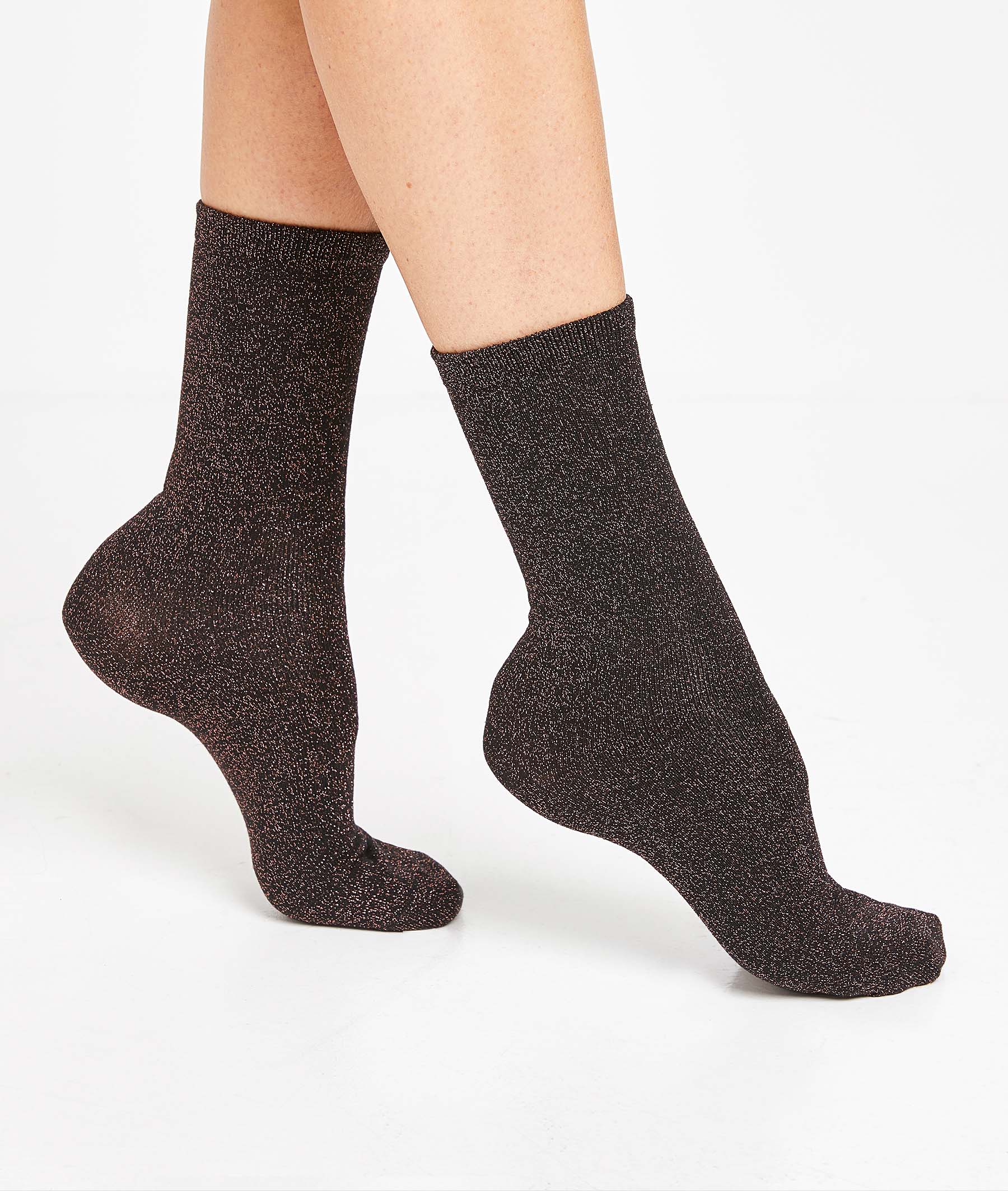 Lot de 2 paires de chaussettes femme LEOPARD
