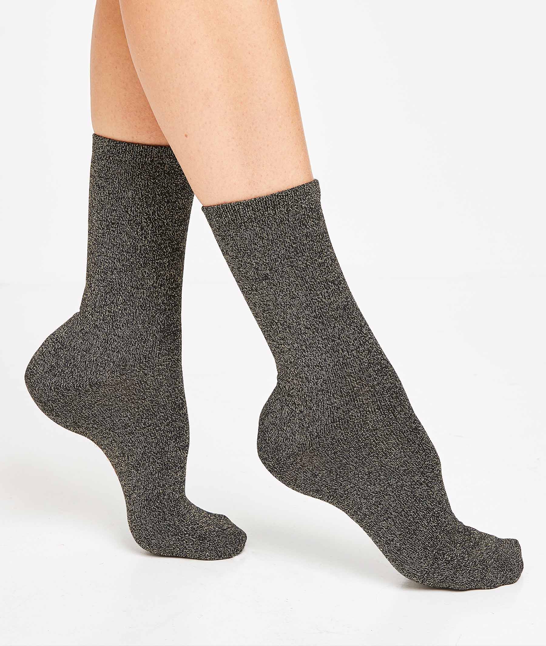 Lot de 2 paires de chaussettes femme MARINE