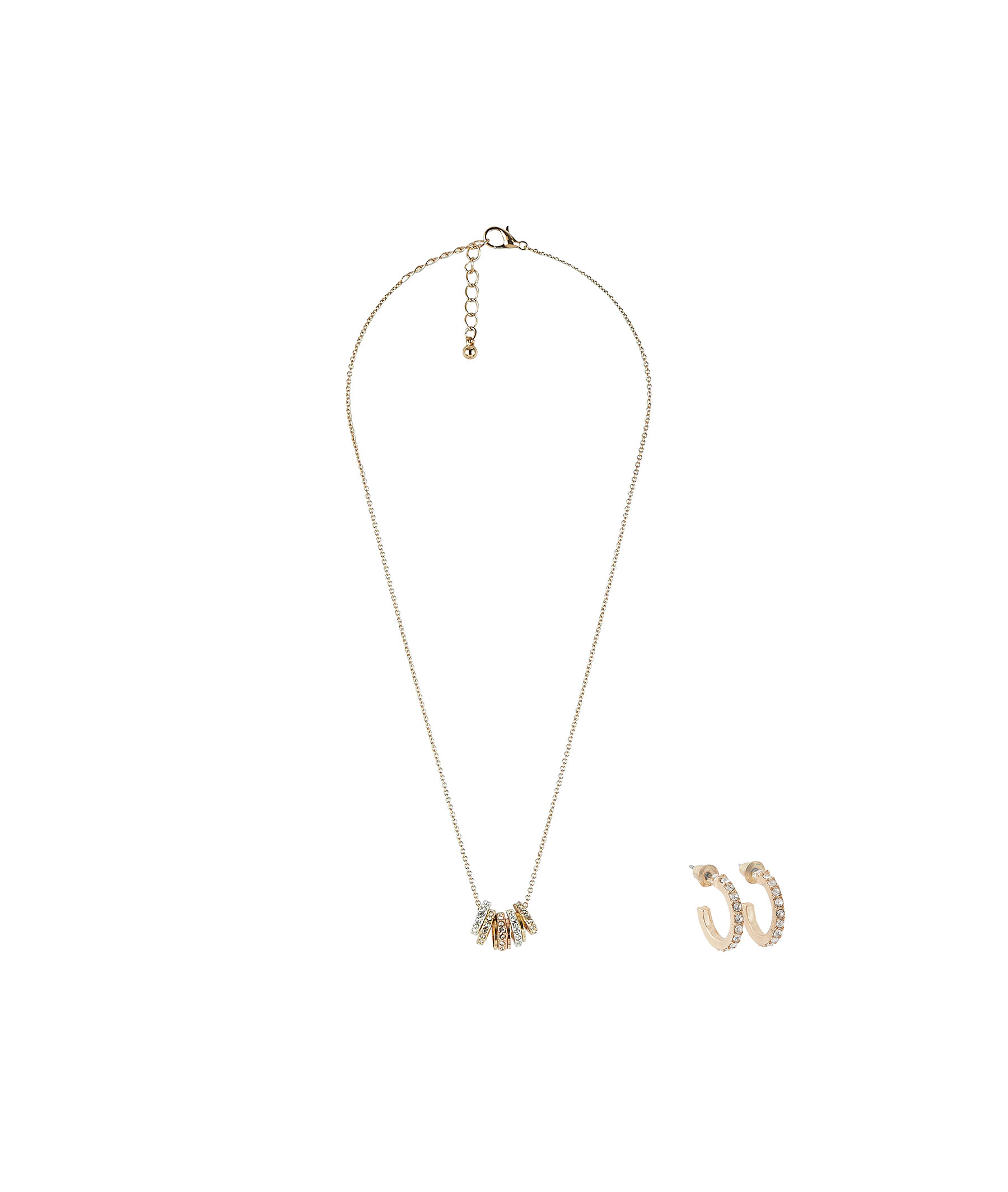 Collier court à srass argenté femme 3 TONS