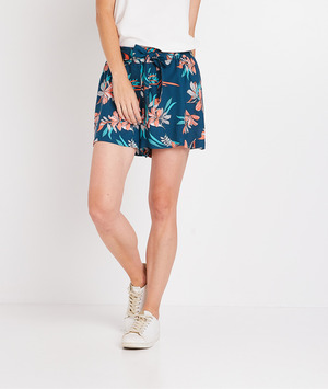 Short imprimé femme TURQUOISE