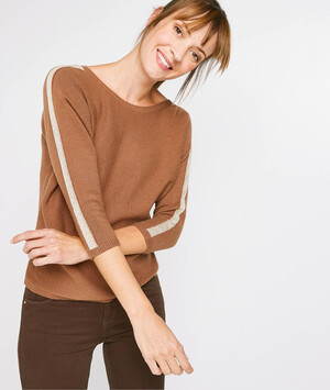 Pull fin camel femme CAMEL