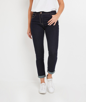 Jean TOKYO slim raccourci femme BRUT