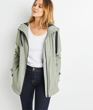 Ciré imperméable vert femme KAKI