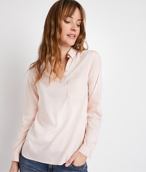 Blouse fluide rose femme ROSE