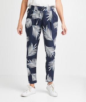 Pantalon fluide imprimé femme MULTICOLORE