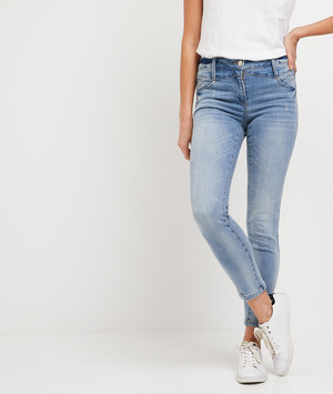 Jean raccourci CLAUDIA femme LIGHT STONE