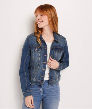 Veste en jean basique femme STONE