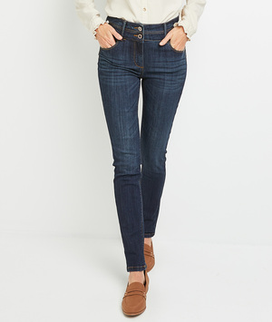 Jean MILAN slim taille haute femme RINSE