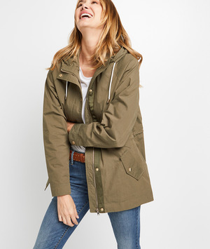 Parka légère kaki femme KAKI