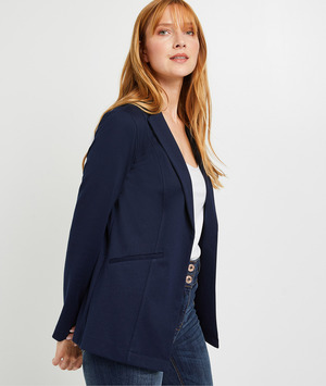 Veste blazer bleu marine femme MARINE