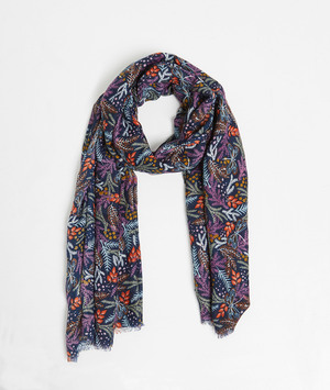 Foulard marine imprimé femme MARINE