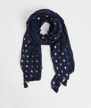 Foulard marine imprimé femme MARINE