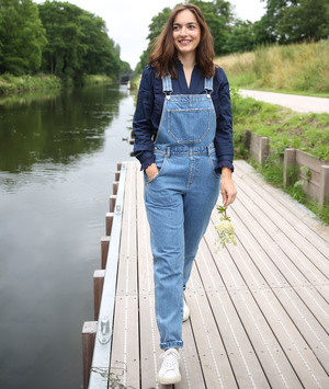 Salopette en denim femme STONE