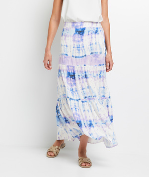 Jupe longue imprimé tie and dye femme IMPRIME