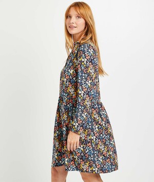 Robe fluide imprimée femme MARINE