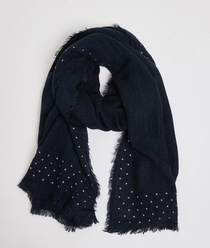 Echarpe détails étoiles femme MARINE