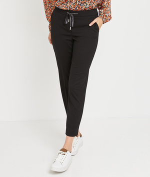 Pantalon maille confort femme NOIR