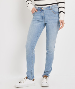 Jean slim LONDON femme LIGHT STONE