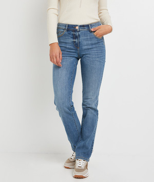 Jean droit NEW YORK femme STONE