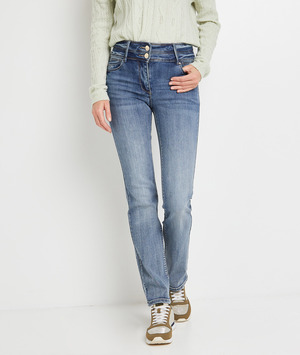 Jean droit taille haute ROME femme LIGHT STONE